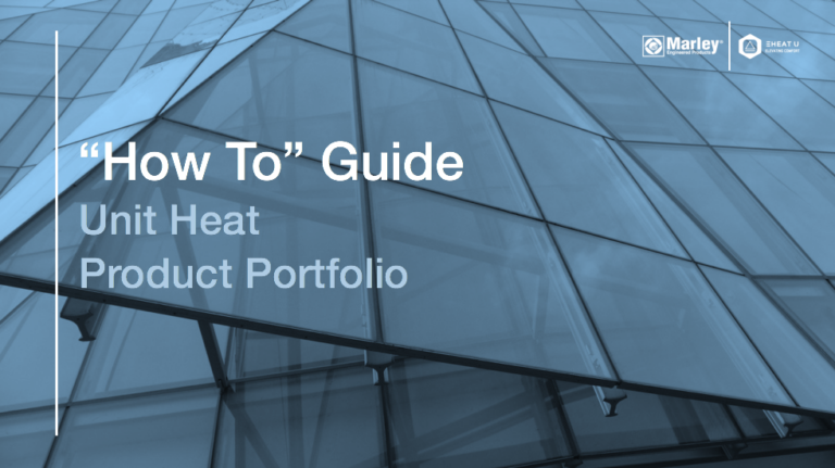 QMark EHeat U: How to Guide – Unit Heat