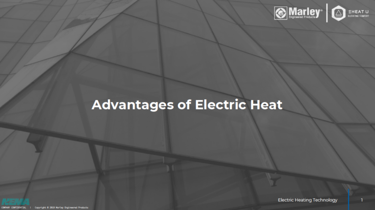 QMark EHeat U: Advantages of EHeat: Module 2